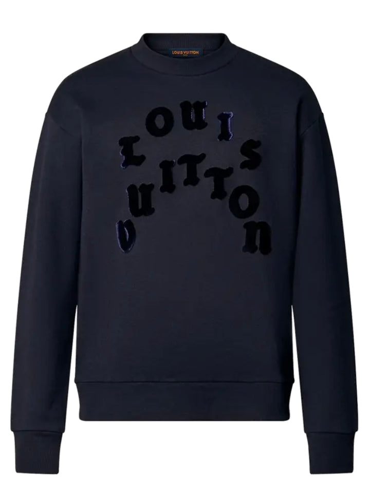 Louis Vuitton Tuffetage Navy Crewneck