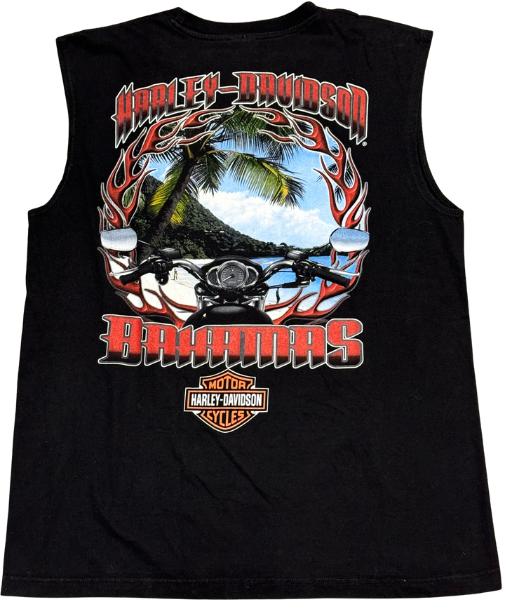 Harley Davidson 'Bahamas' Vintage Cutoff Tee