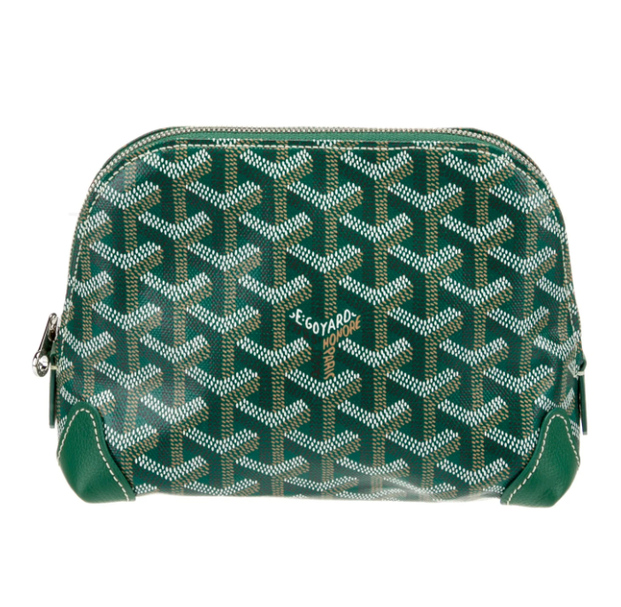 Goyard 'Green' Vendôme Cosmetic Pouch