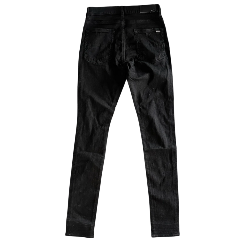 Amiri 'Broken' Black Distressed Jeans
