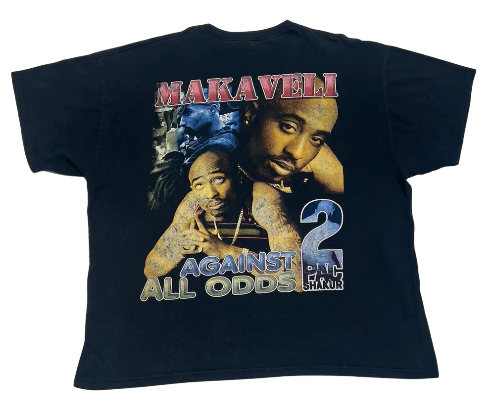Tupac Shakur 'Against All Odds' Vintage 90s Tee