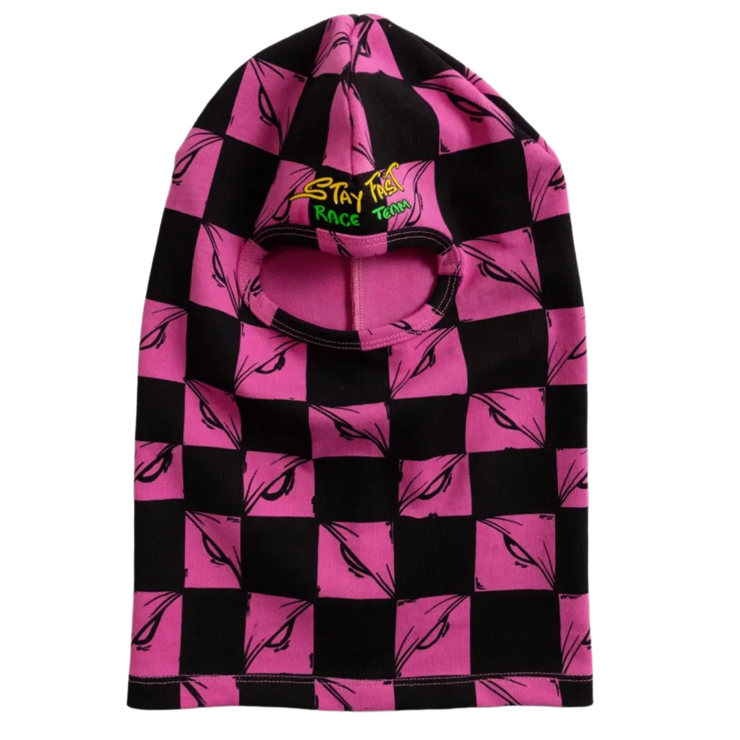 Matty Boy Anti-Promo 'Pink Checkered' Ski Mask