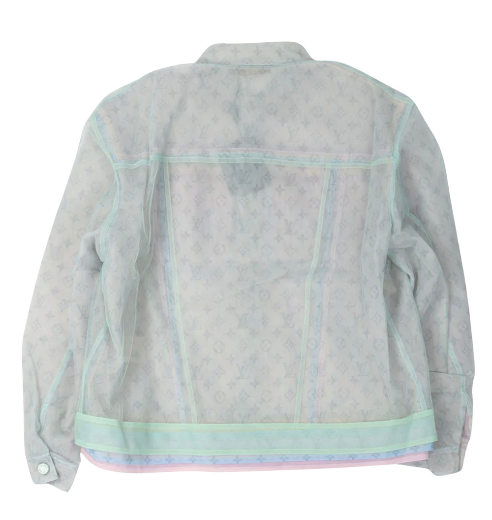 Louis Vuitton 'Multicolor' Monogram Tulle Jacket