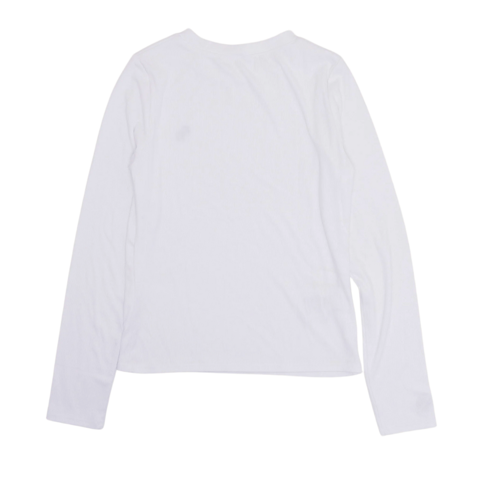 Chrome Hearts 'White' Bad Seed Ribbed Women's Longsleeve 