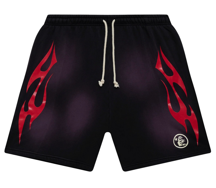 Hellstar 'Flame Shorts' Red/Purple