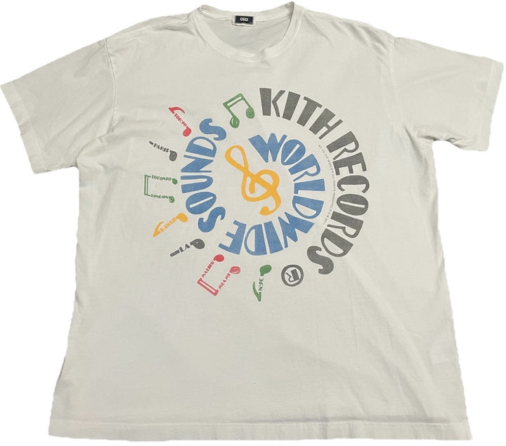 Kith 'Worldwide Sounds' White Tee
