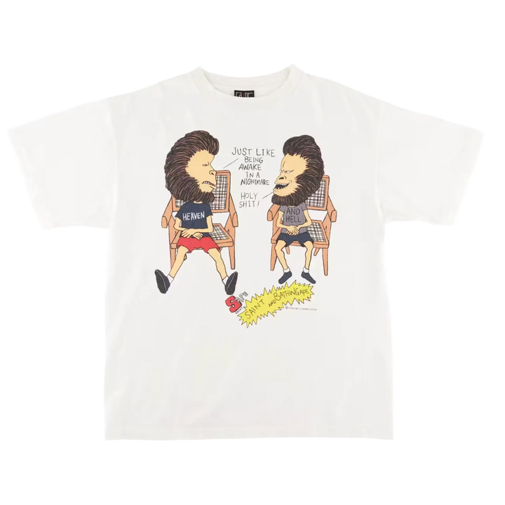 Saint Michael x Bape 'Saint Bape' White Tee