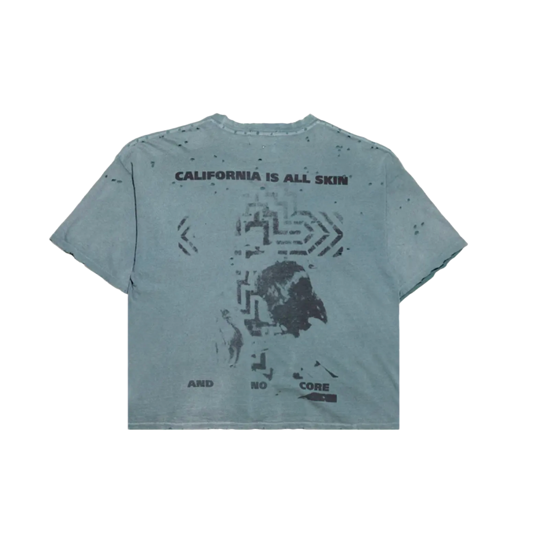 Enfants Riches Déprimés 'Reverend' Thrashed Teal Tee