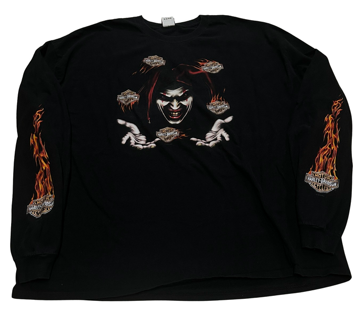 Harley Davidson 'Joker' Vintage Flame Longsleeve