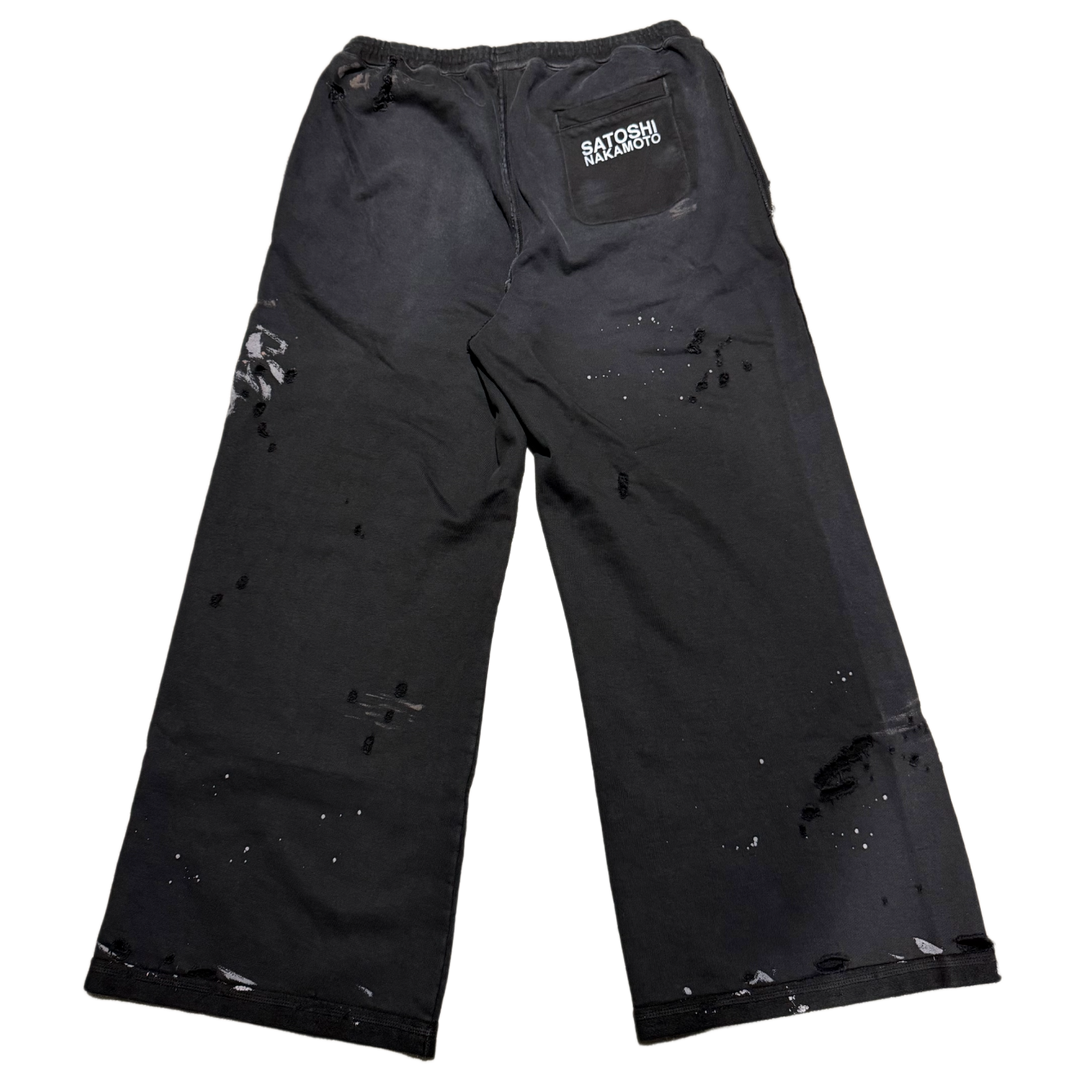 Satoshi Nakamoto 'Black' Luke Fleece Sweatpants