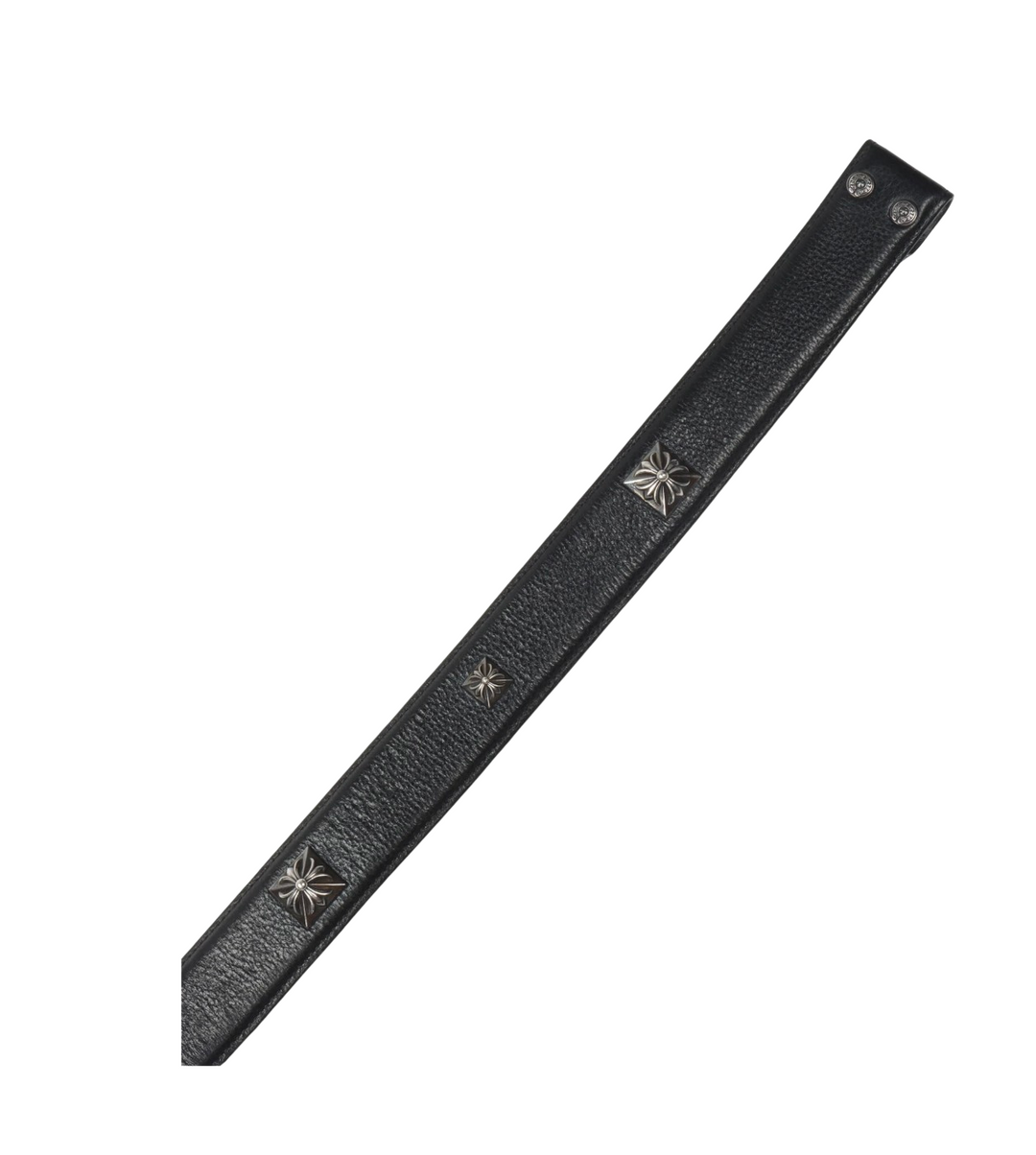 Chrome Hearts 'Studded' Leather Belt Strap