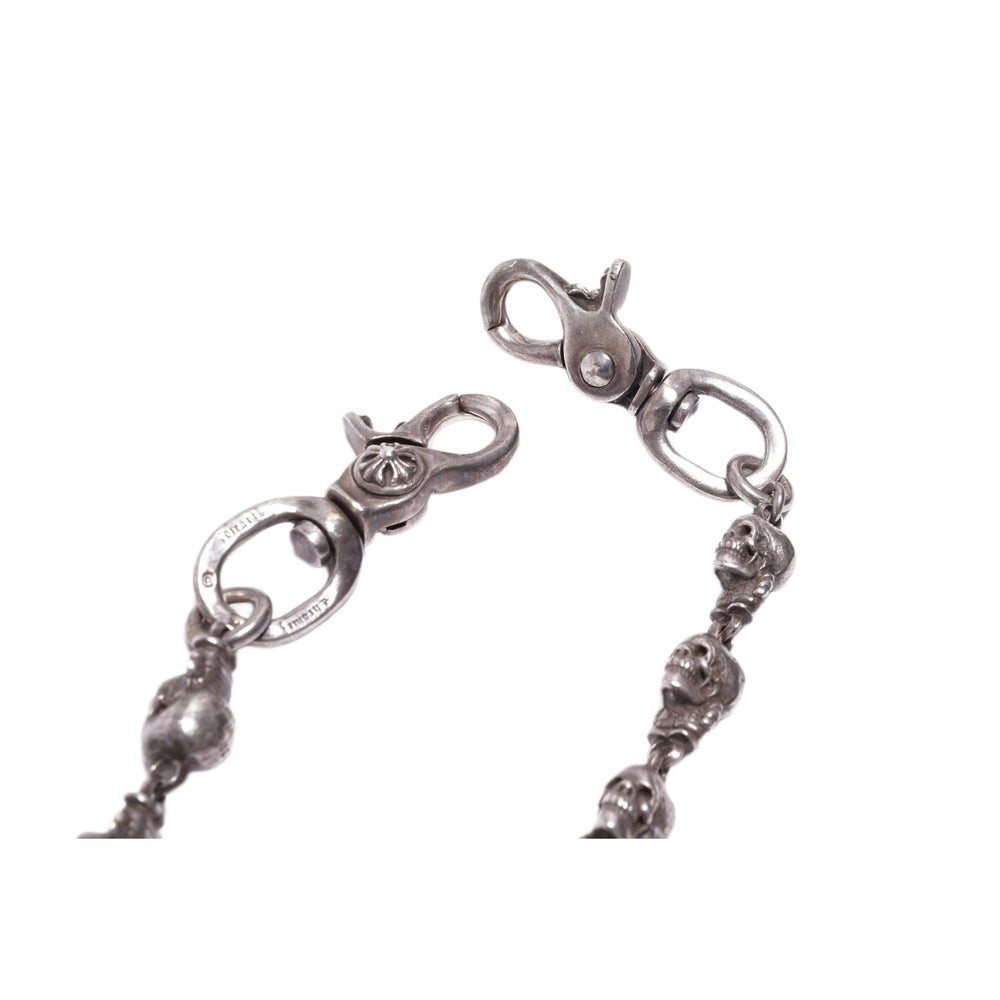 Chrome Hearts Foti 'Mini Skull' 16in Wallet Chain