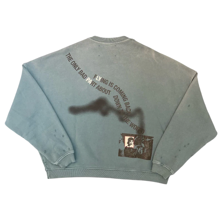 Paly 'Teal' Streetwise Airbrush Crewneck