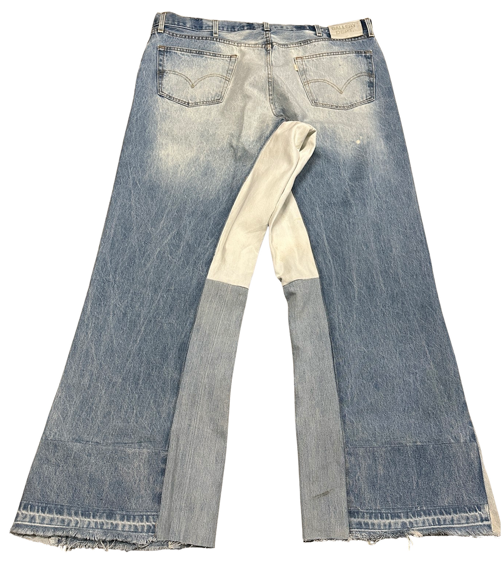 Gallery Dept. 'La Flare 90210' Light Washed Jeans