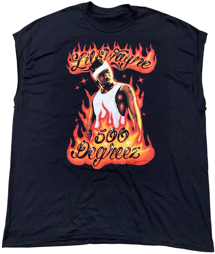 Lil Wayne '500 Degreez' Cut Off Tee