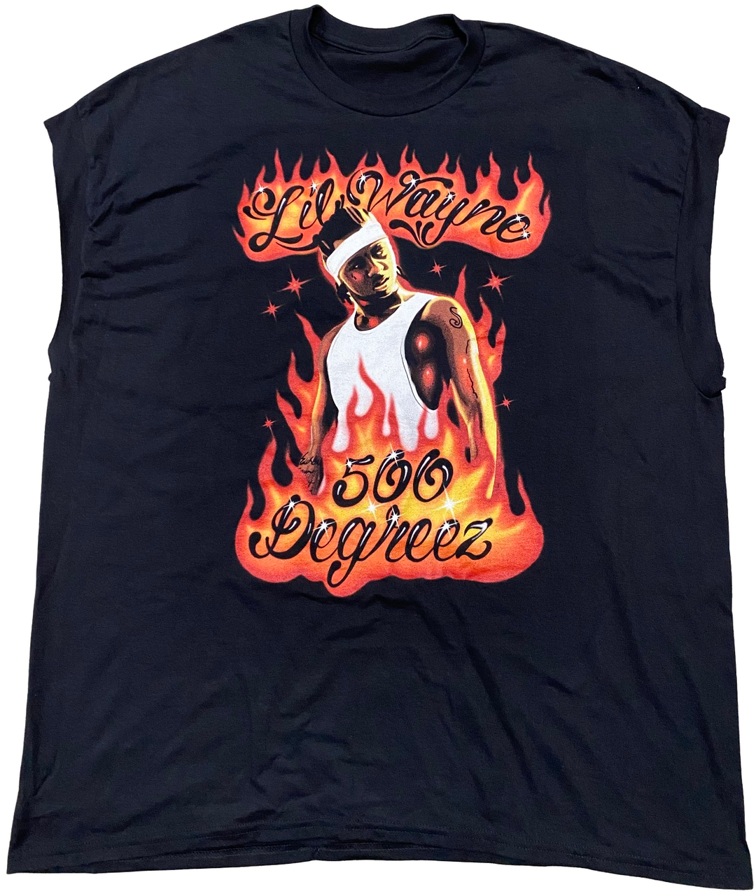 Lil Wayne '500 Degreez' Cut Off Tee