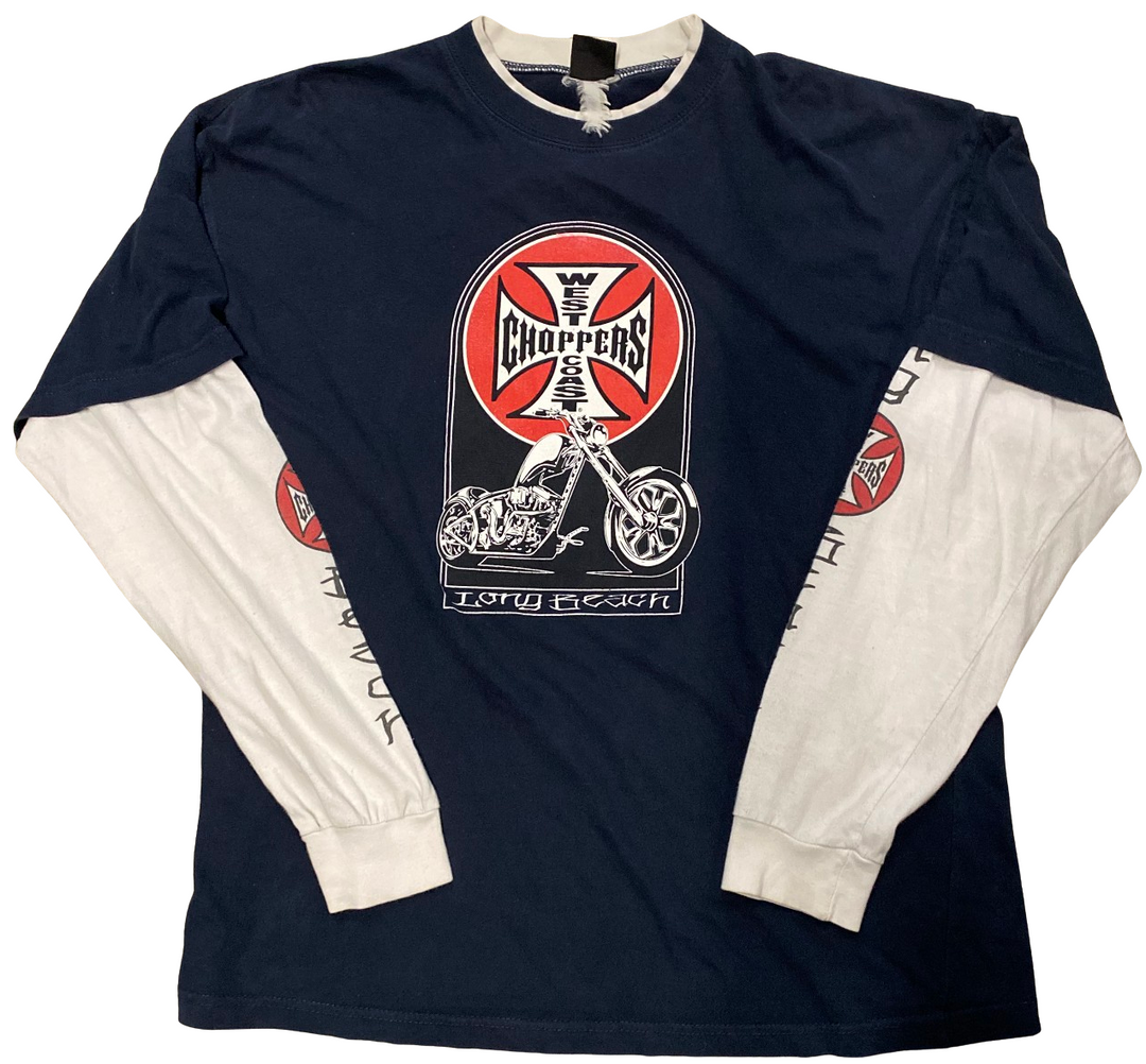 West Coast Choppers 'Long Beach' Vintage Longsleeve Tee