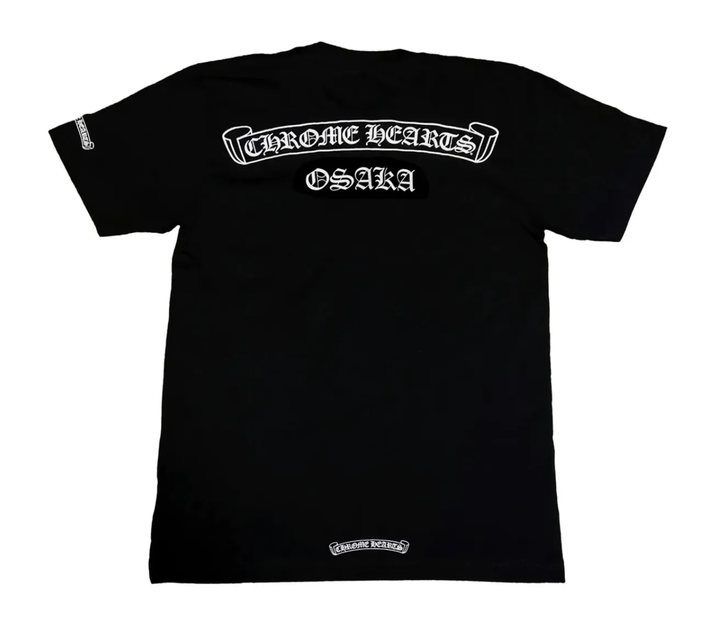 Chrome Hearts Vertical Logo 'Osaka' Pocket Tee