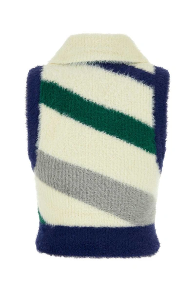 Casablanca 'Furry Stripe' Women's Vest