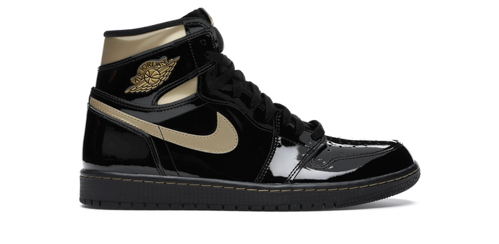 Air Jordan 1 High Metallic Black/Gold