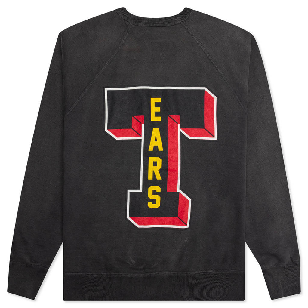 Saint Michael x Denim Tears 'ST' Vintage Black Crewneck