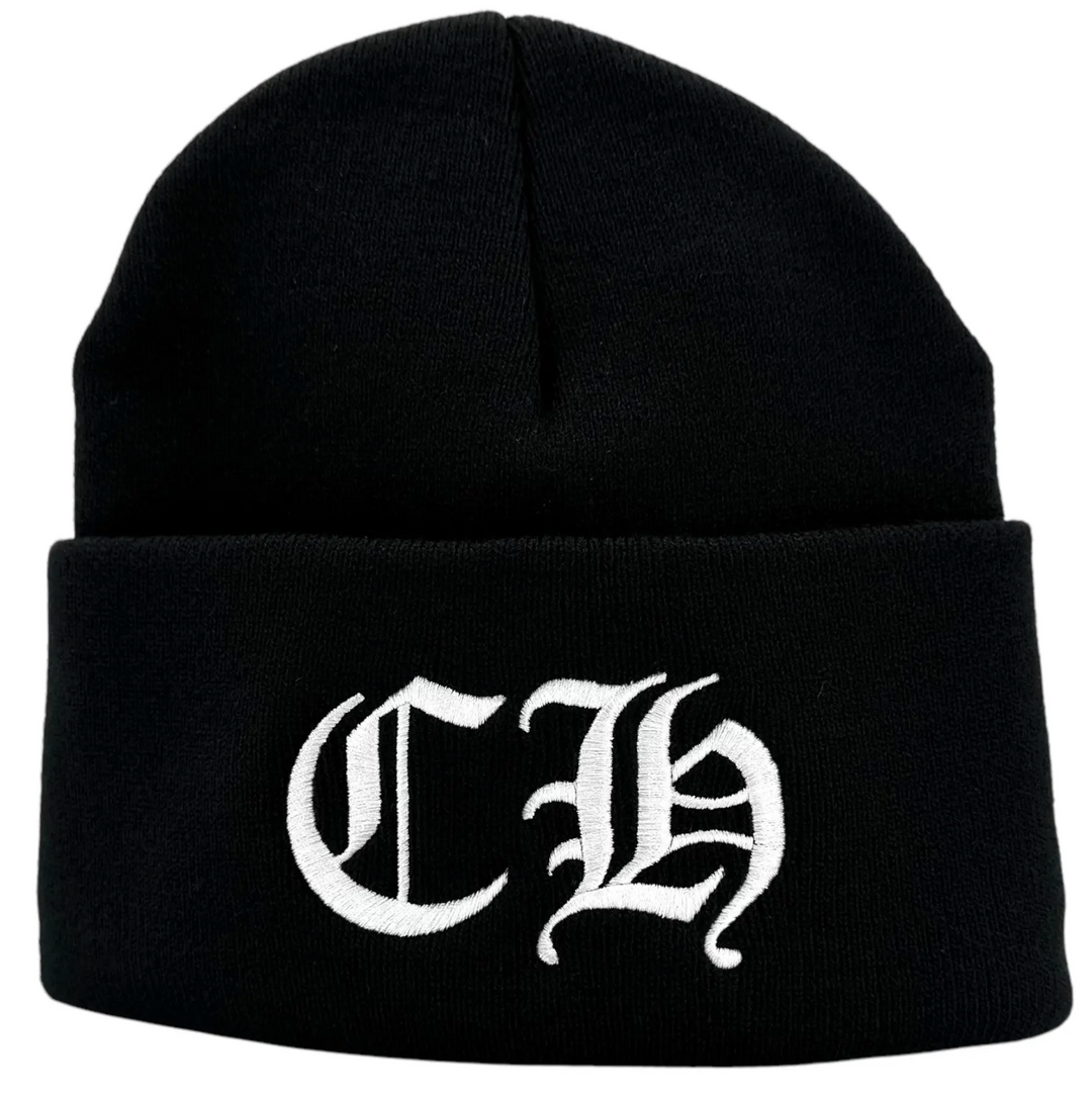 Chrome Hearts 'CH Logo' Black Beanie