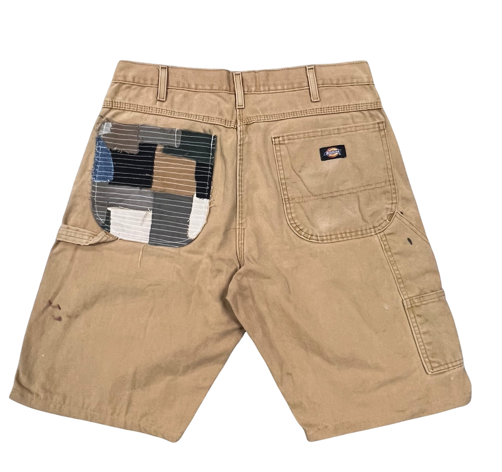 Dickies 'Patchwork' Tan Shorts