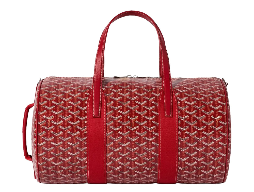 Goyard 'Red' Barrel 40 Sports Bag