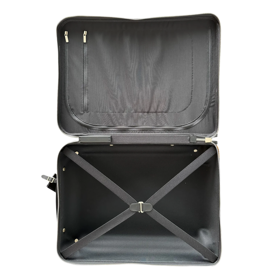 Louis Vuitton 'Nigo Brown Duck' Brown Monogram Horizon 55 Suitcase