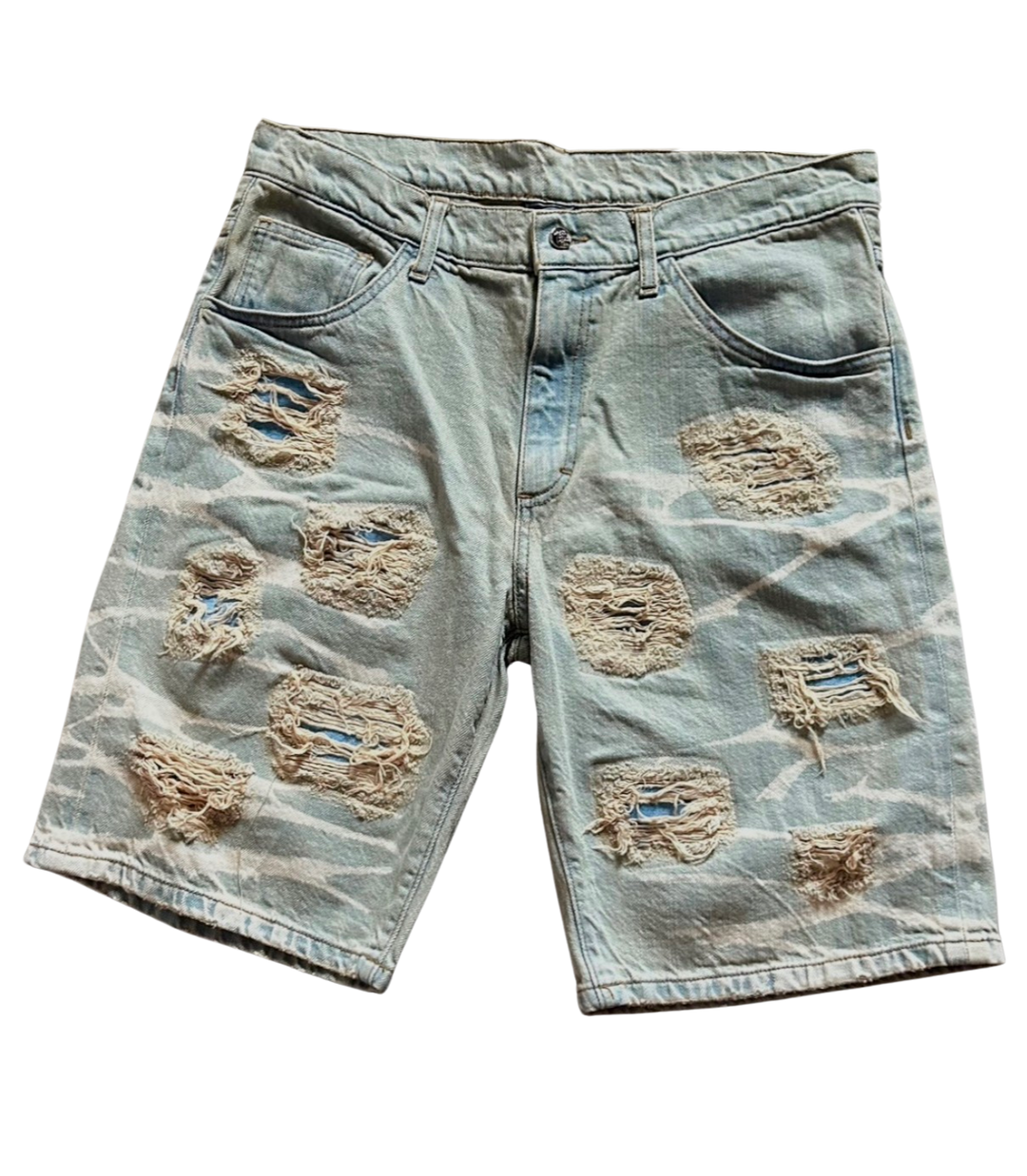 Hellstar Jean Shorts