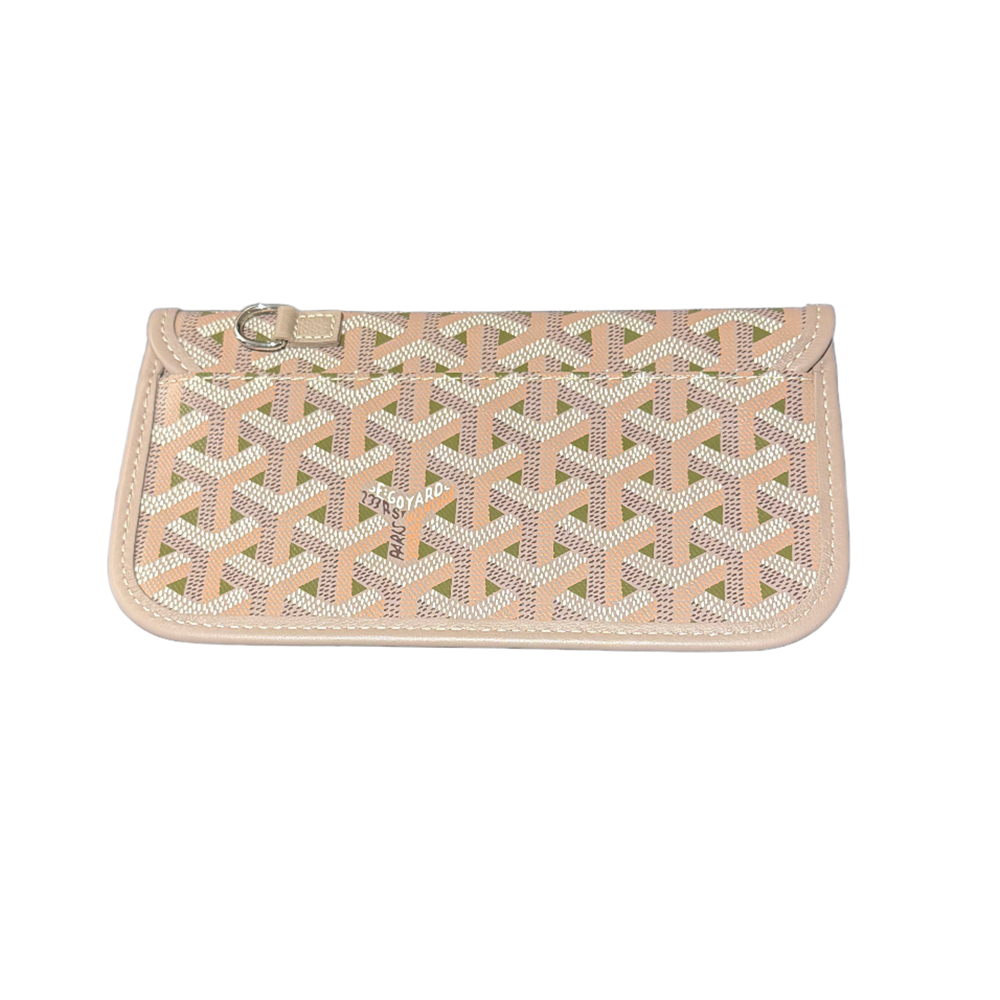Goyard 'Claire Voie Canvas Beige' Pouch