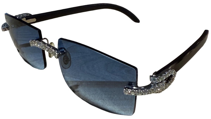Cartier 'Blue' Diamond Sunglasses