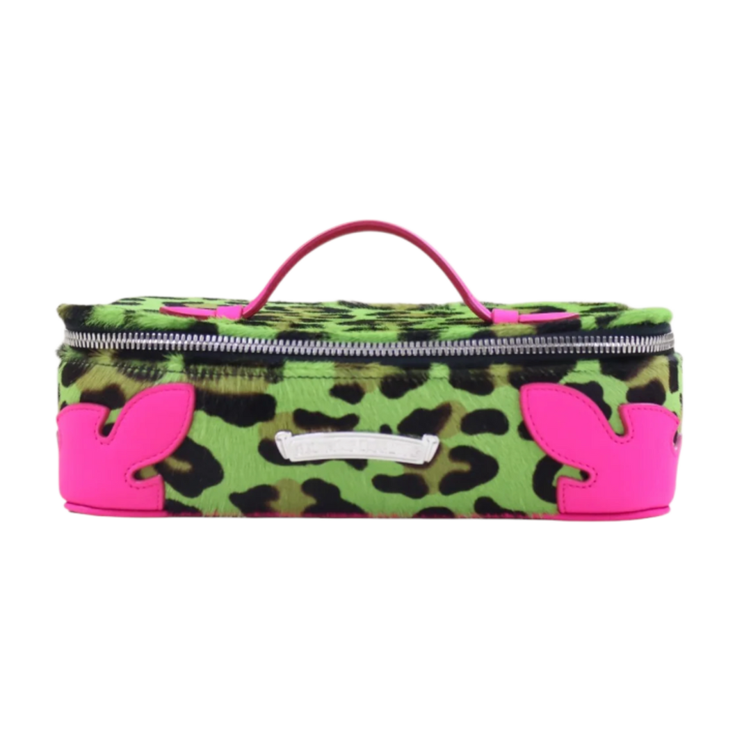 Chrome Hearts 'Leopard Green/Pink' Jewelry Case