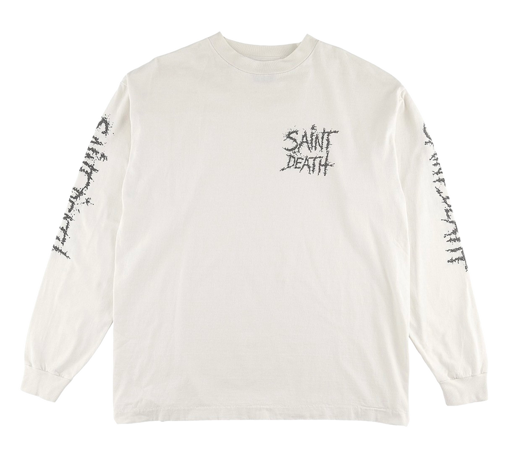 Saint Michael x Denim Tears 'Saint Death' White Longsleeve