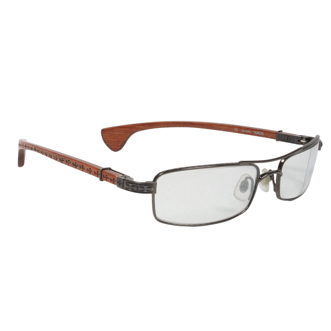 Chrome Hearts 'Nads' Dark Brown Glasses