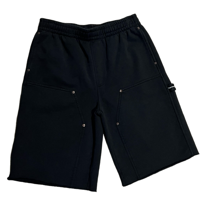 Supreme Carpenter 'Black' Sweat Shorts