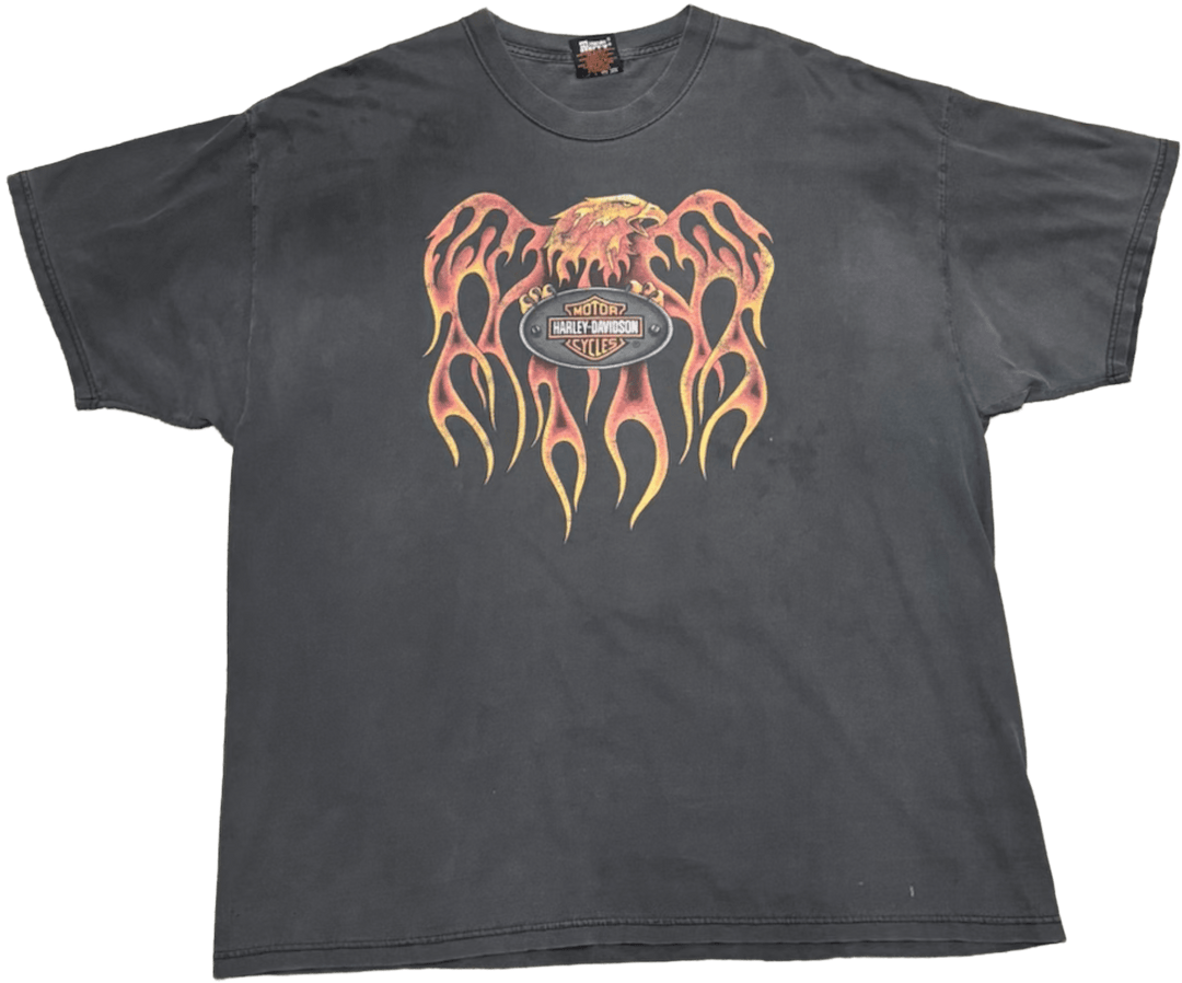 Harley Davidson 'Sausalito' Vintage Black Tee