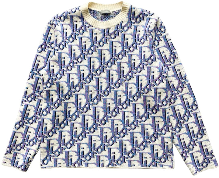 Dior Oblique Wool Knit Sweater
