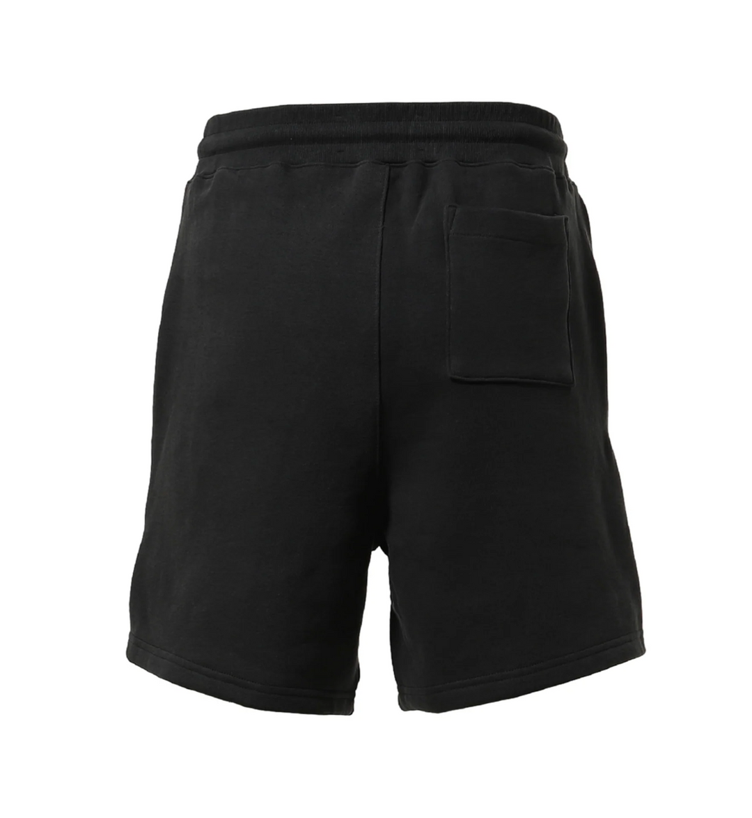 Satoshi Nakamoto 'Studded Logo' Black Shorts