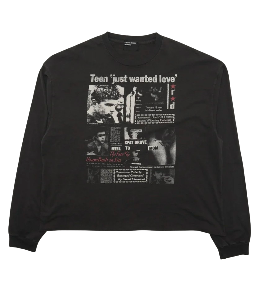 Enfants Riches Deprimes 'Teen Just Wanted Love' Longsleeve Shirt