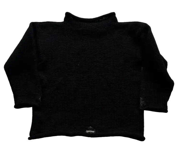 Chrome Hearts Cashmere Cross Patch RollNeck Sweater