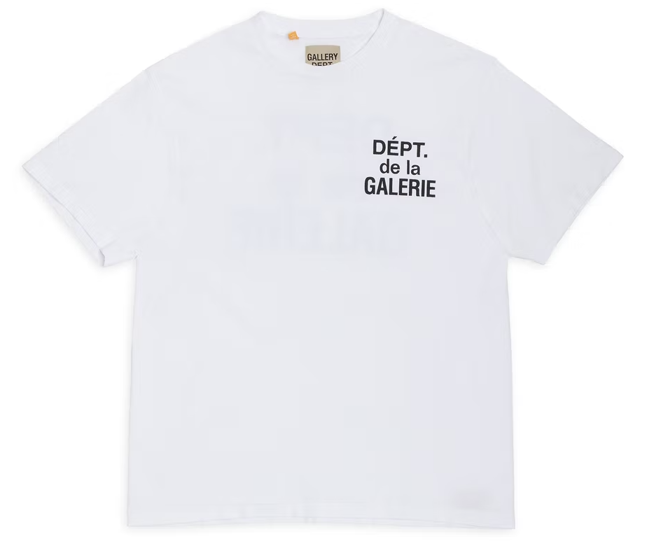 Gallery Dept 'French Logo Souvenir' White Tee