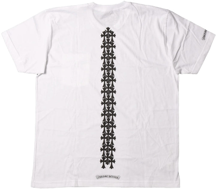 Chrome Hearts 'Cross Spine' White Tee