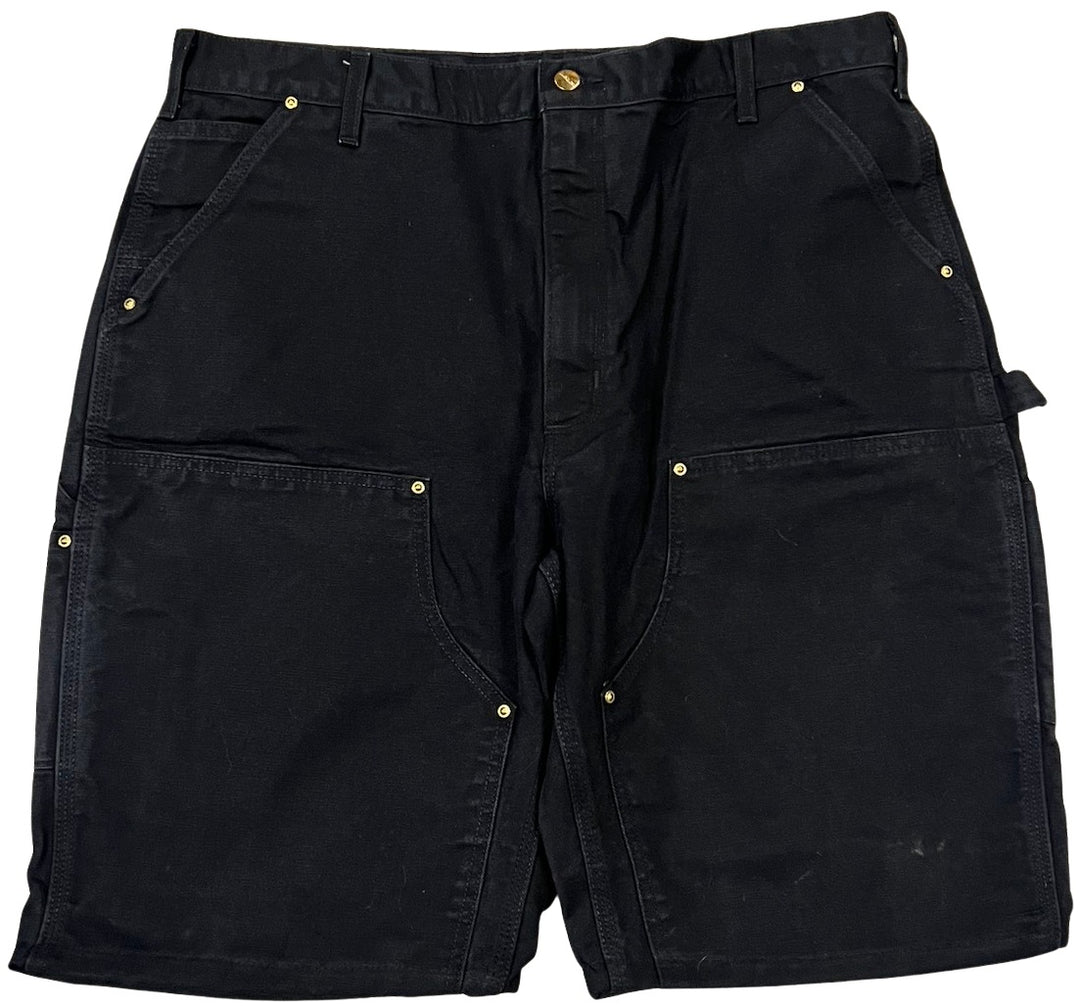 Carhartt 'Black Denim' Double Knee Carpenter Shorts