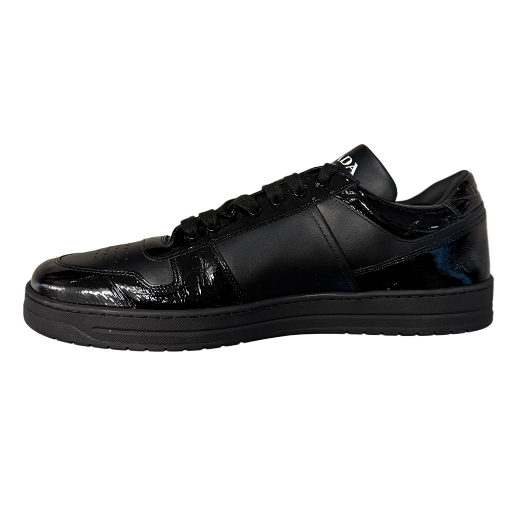 Prada 'Black' Downtown Leather Sneakers