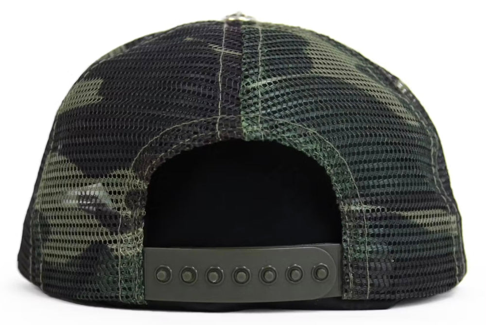 Chrome Hearts CH Hollywood 'Black/Camo' Trucker Hat