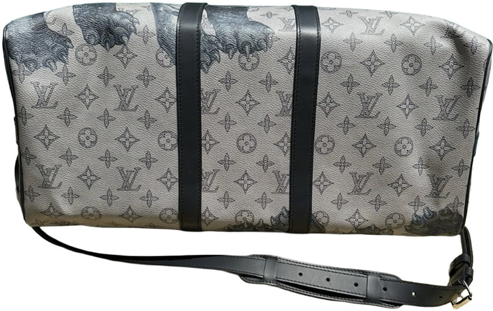 Louis Vuitton 'Chapman Brother Elephant' Keepall Bandouliere 45