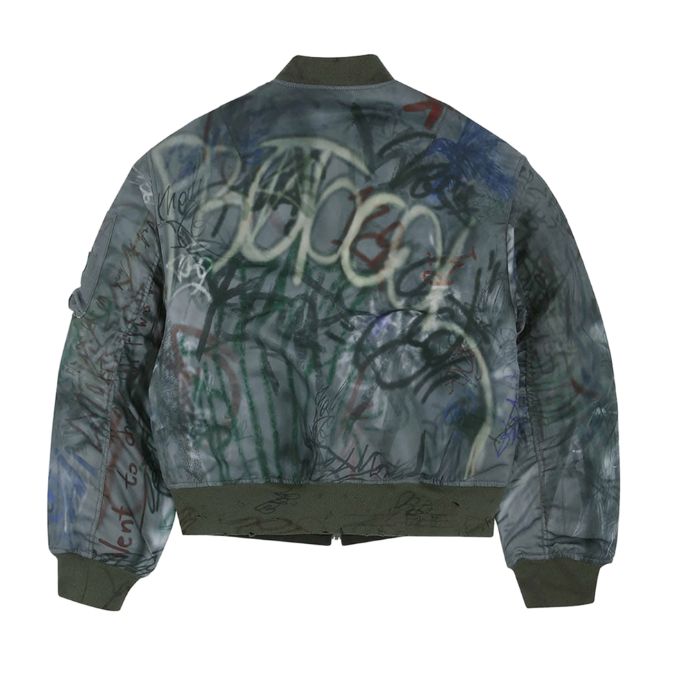 Protocol Index 'Graffiti' Reversible Bomber Jacket