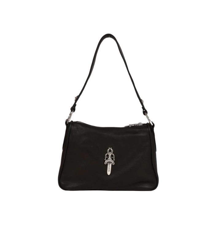 Chrome Hearts 'Chicken Nugget' Small Black Leather Bag
