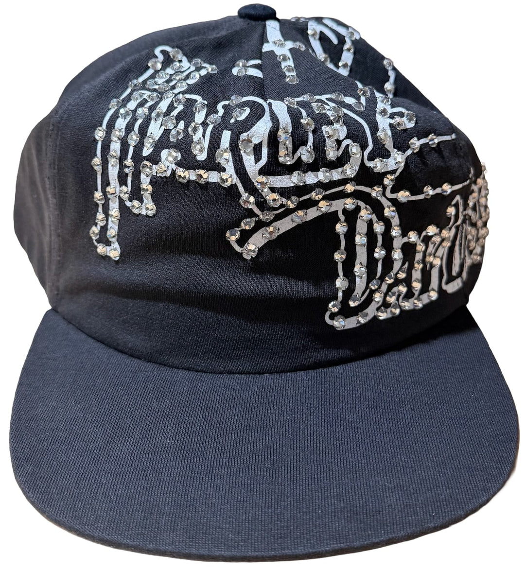 Bossi 'White Script' Rhinestone Hat